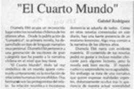 "El cuarto mundo"  [artículo] Gabriel Rodríguez.