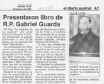 Presentaron libro de R. P. Gabriel Guarda  [artículo].