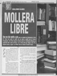 Mollera libre  [artículo] Antonio Martínez.