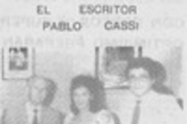 Escritor Pablo Cassi fue nombrado corresponsal revista "Alba de América"