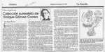 Colección surrealista de Enrique Gómez-Correa  [artículo] Alvaro Donoso.
