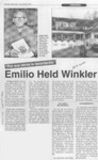 Emilio Held Winkler  [artículo] Bladimiro Matamala.