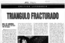 Triángulo fracturado  [artículo] José Promis.