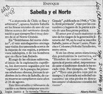 Sabella y el norte  [artículo] Alberto Roldán.