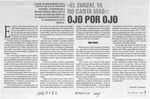 "El zorzal ya no canta más", ojo por ojo  [artículo] 1cAlejandra Costamagna.