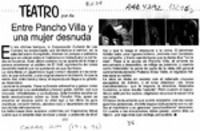 Entre Pancho Villa y una mujer desnuda  [artículo] As.