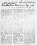Constantino Contreras Oyarzún  [artículo] Carlos René Ibacache I.