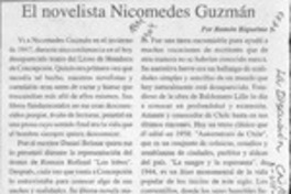 El novelista Nicomedes Guzmán  [artículo] Ramón Riquelme.
