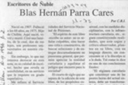 Blas Hernán Parra Cares  [artículo] C. R. I.