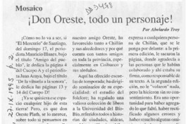 Don Oreste, todo un personaje!  [artículo] Abelardo Troy.