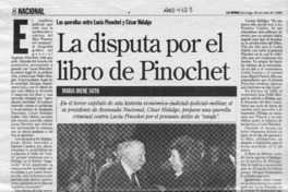 La disputa por el libro de Pinochet  [artículo] María Irene Soto.