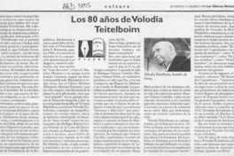 Los 80 años de Volodia Teitelboim  [artículo] Filebo.