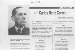 Carlos René Correa  [artículo] María Cristina Aliaga Luna.