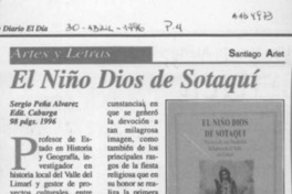 El Niño Dios de Sotaquí  [artículo] Santiago Arlet.