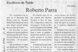 Roberto Parra  [artículo] C. R. I.
