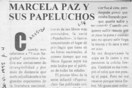 Marcela Paz y sus Papeluchos  [artículo].