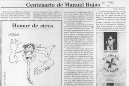 Centenario de Manuel Rojas  [artículo] Marino Muñoz Lagos.