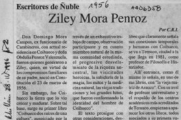 Ziley Mora Penroz  [artículo] C. R. I.