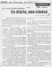 Un diario, una ciudad  [artículo] José Vargas Badilla.