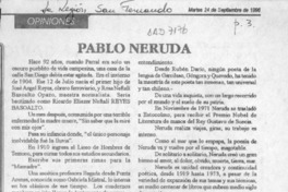 Pablo Neruda  [artículo].
