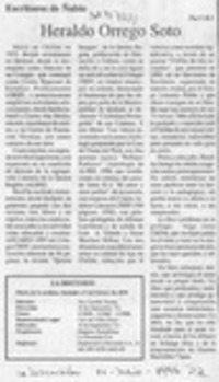 Heraldo Soto Orrego  [artículo] C. R. I.