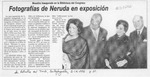 Fotografías de Neruda en exposición