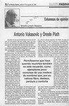 Antonio Vukasovic y Oreste Plath  [artículo] Ernesto Livacic Gazzano.