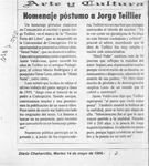 Homenaje póstumo a Jorge Teillier  [artículo].