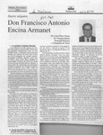 Don Francisco Antonio Encina Armanet