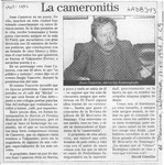 La Cameronitis  [artículo] David Carrillo.