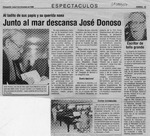 Junto al mar descansa José Donoso  [artículo].