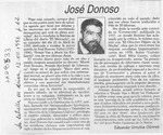 José Donoso  [artículo] Eduardo Urrutia Gómez.