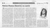 Patricio Riveros Olavarría y su cuento  [artículo] Cecilia Castillo.