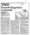 Punzante diagnóstico continental  [artículo] Tomás P. Mac Hale.