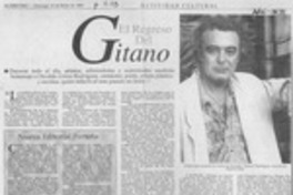 El regreso del Gitano  [artículo] Alvaro Inostroza.