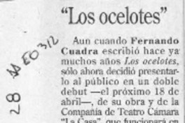 "Los Ocelotes"  [artículo].