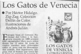 Los gatos de Venecia  [artículo] Lucía Gevert.