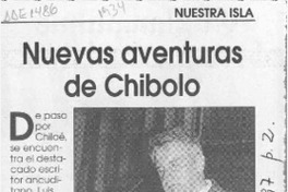 Nuevas aventuras de Chibolo  [artículo].