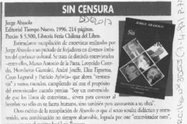 Sin censura  [artículo] Mario Rodríguez O.