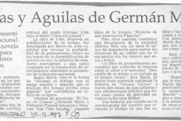 Llamas y águilas de Germán Marín  [artículo].