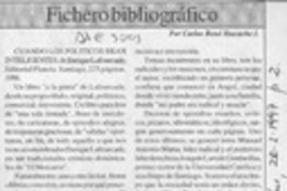 Fichero bibliográfico  [artículo] Carlos René Ibacache I.