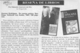 Reseña de libros  [artículo] Eduardo Guerrero del Río.