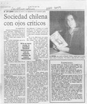 Sociedad chilena con ojos críticos  [artículo] Angélica Rivera.