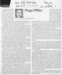 Hugo Miller  [artículo] Luis Sánchez Latorre.
