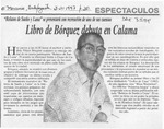 Libro de Bórquez debuta en Calama