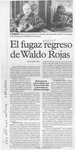 El fugaz regreso de Waldo Rojas  [artículo] Angélica Rivera.