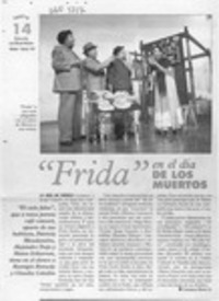 "Frida" en el día de los muertos  [artículo] Carmen Mera O.