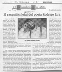 El rasguñón letal del poeta Rodrigo Lira  [artículo] Yanko González Cangas.