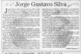 Jorge Gustavo Silva  [artículo] Adolfo Simpson T.