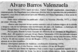 Alvaro Barros Valenzuela